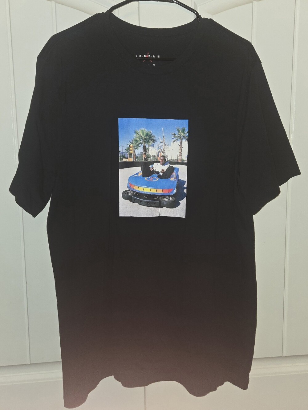 Jordan Men's Brand Photo Short-Sleeve T-Shirt - Black. Xl